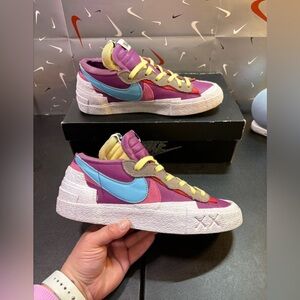 Size 7 - Nike Blazer Low x Sacai x Kaws "Purple Dusk"
